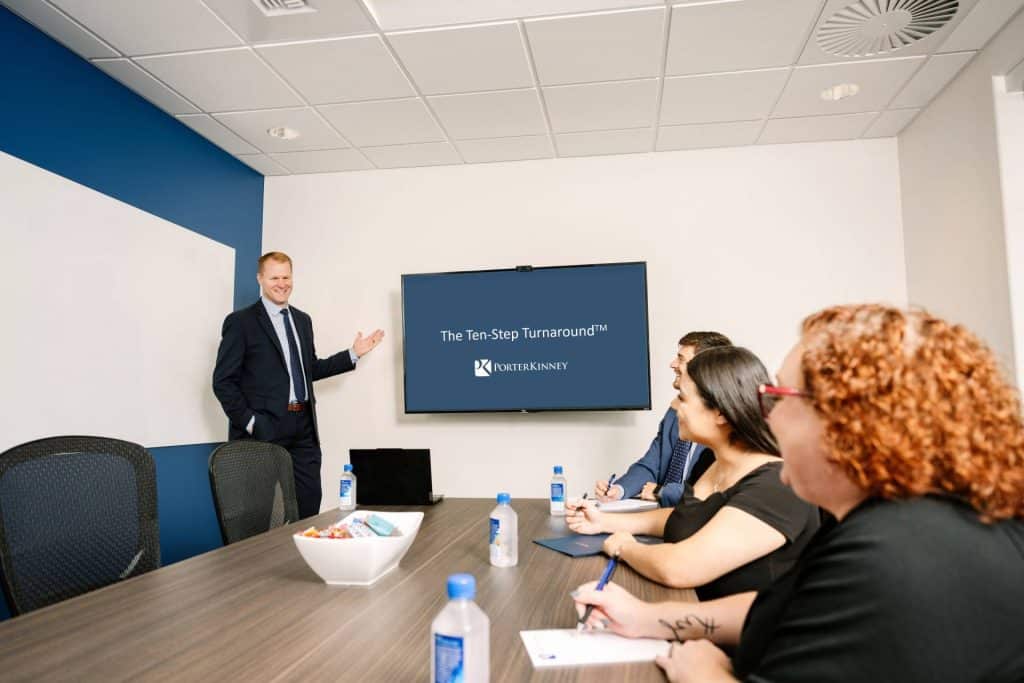 PorterKinney ten step turnaround business program